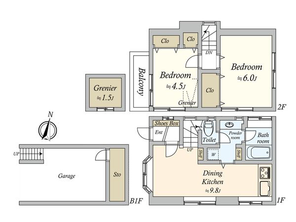 間取図(平面図)