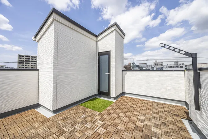 屋上ルーフバルコニー