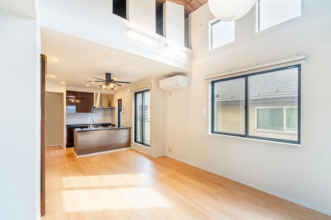 世田谷区中町3丁目戸建 リビング