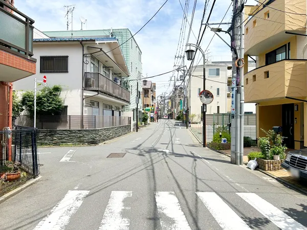 前面道路