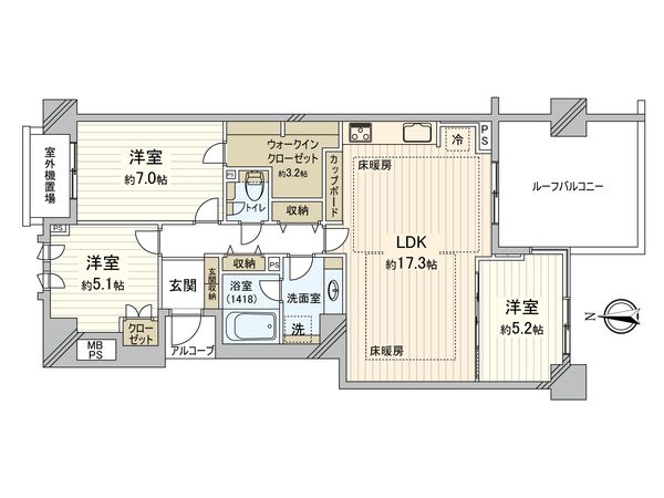 間取図(平面図)