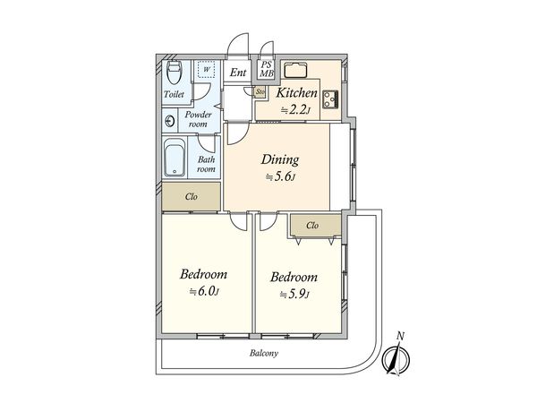間取図(平面図)