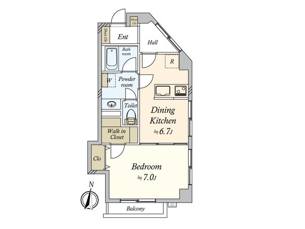 パレドール上用賀 間取図(平面図) 間取図(平面図)