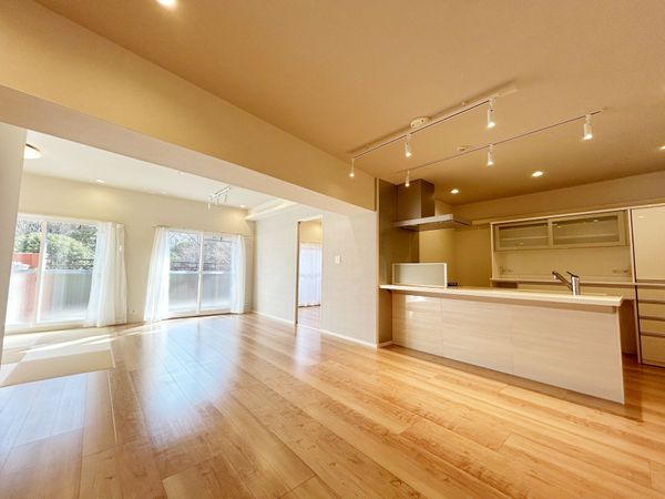 砧公園ヒミコマンション リビング