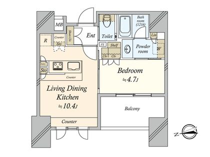 間取図(平面図)