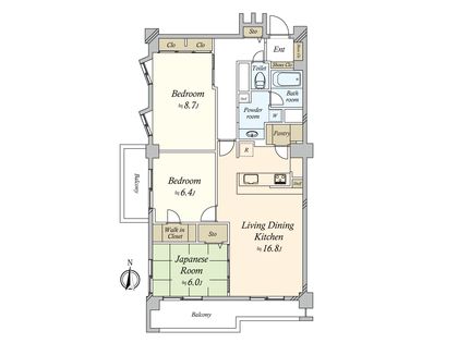 間取図(平面図)