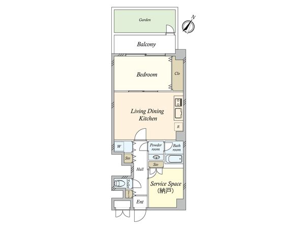 キクエイパレス上野毛 間取図(平面図)