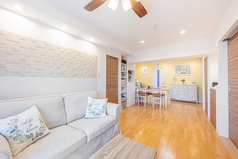 砧公園ヒミコマンション リビング