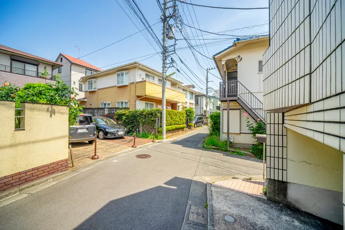 前面道路