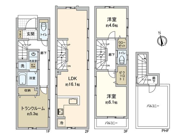 間取図(平面図)