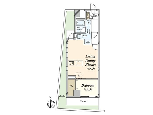ライオンズマンション豪徳寺 間取図(平面図) ライオンズマンション豪徳寺 間取図(平面図)