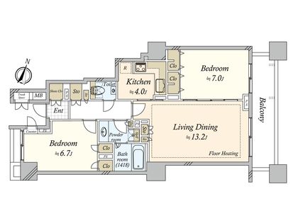 間取図(平面図)
