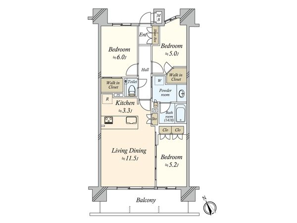 間取図(平面図)