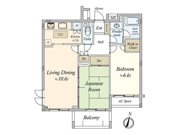 間取図(平面図)