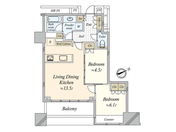 ザ・パークハウス三軒茶屋タワー 間取図(平面図) ザ・パークハウス三軒茶屋タワー 間取図(平面図)