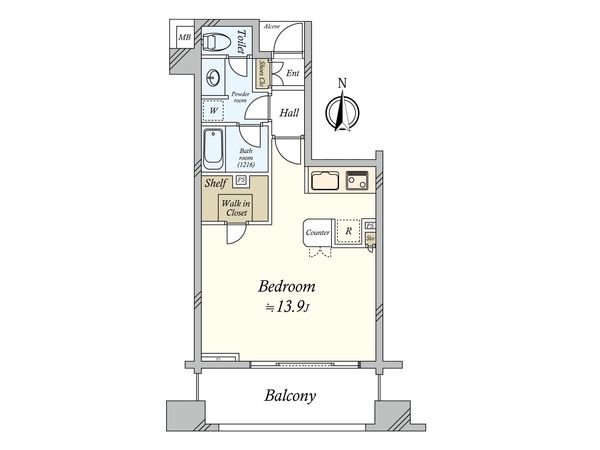 間取図(平面図)