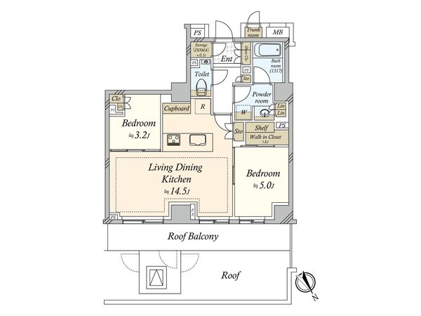 間取図(平面図)