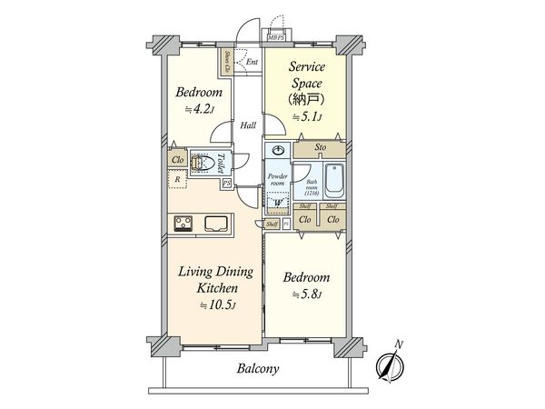 間取図(平面図)