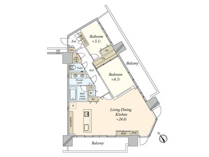 間取図(平面図)
