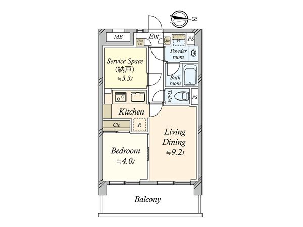 グレイスコート池尻大橋 間取図(平面図) グレイスコート池尻大橋 間取図(平面図)