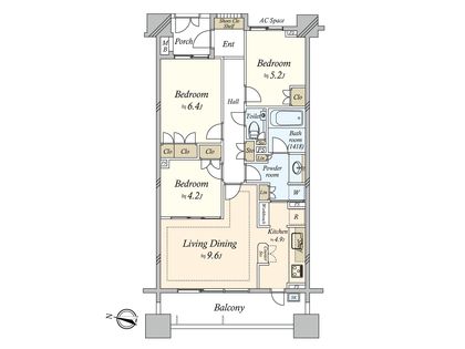 間取図(平面図)