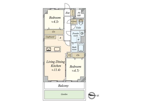 間取図(平面図)