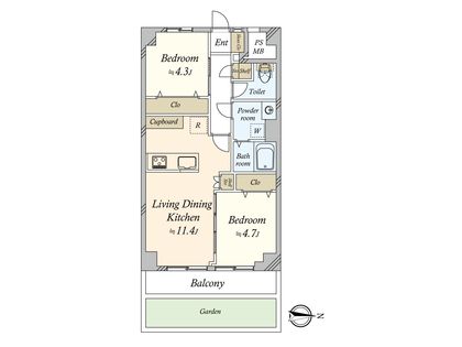 間取図(平面図)