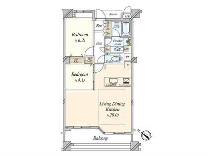 間取図(平面図)