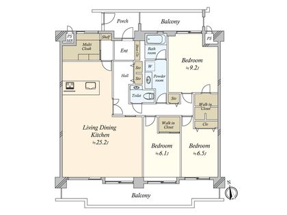 間取図(平面図)