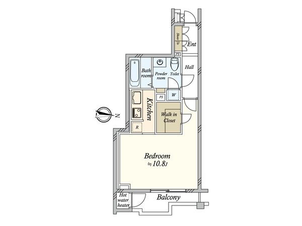 エクティ神山町 間取図(平面図)