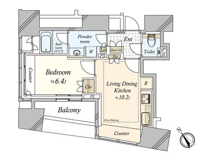 間取図(平面図)