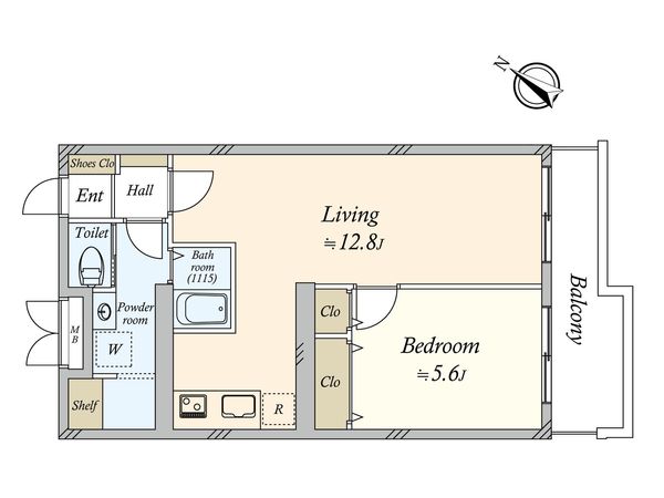 ダイアパレス三宿 間取図(平面図) ダイアパレス三宿 間取図(平面図)