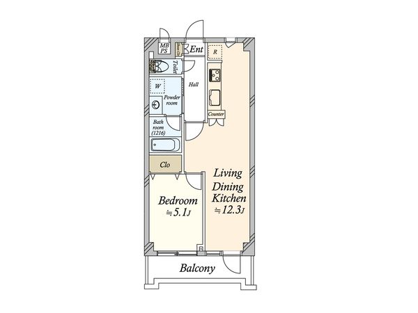 藤和三軒茶屋コープ 間取図(平面図) 藤和三軒茶屋コープ 間取図(平面図)