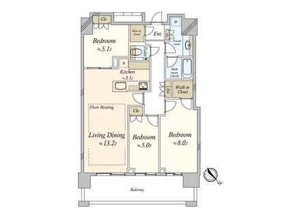 間取図(平面図) 間取図(平面図)