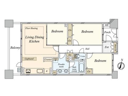 間取図(平面図)