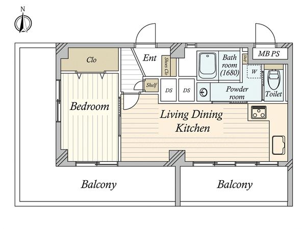 下馬パークハウス 間取図(平面図) 間取図(平面図)