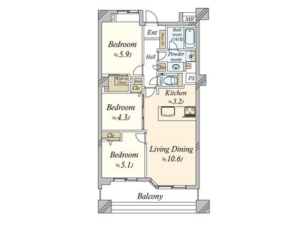 間取図(平面図)