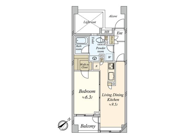 プラネ三軒茶屋 間取図(平面図) プラネ三軒茶屋 間取図(平面図)