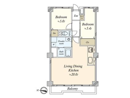 アンバサダー三軒茶屋 間取図(平面図) 間取図(平面図)