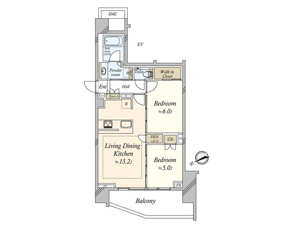 ガーデンヒルズ四ツ谷迎賓の森 間取図(平面図) ガーデンヒルズ四ツ谷迎賓の森 間取図(平面図)