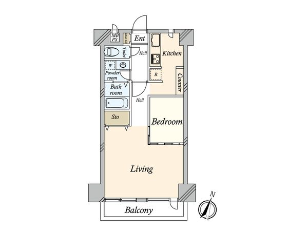 藤和三軒茶屋コープ 間取図(平面図) 藤和三軒茶屋コープ 間取図(平面図)