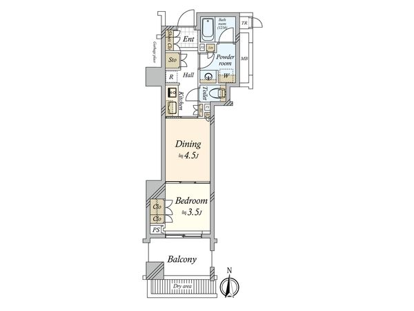 パークホームズ三軒茶屋一丁目 間取図(平面図) パークホームズ三軒茶屋一丁目 間取図(平面図)