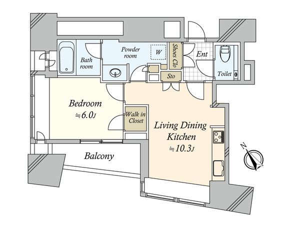 ザ・パークハウス三軒茶屋タワー 間取図(平面図) ザ・パークハウス三軒茶屋タワー 間取図(平面図)