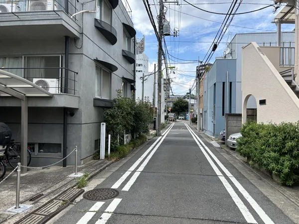 前面道路