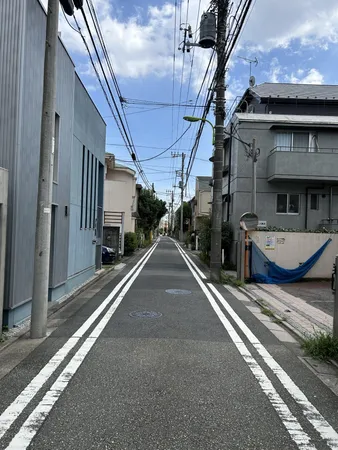 前面道路