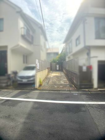 碑文谷3丁目(条件付き土地) 前面道路含む外観 碑文谷3丁目(条件付き土地) 前面道路含む外観