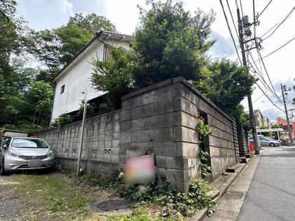 板橋区赤塚5丁目 土地 前面道路含む外観