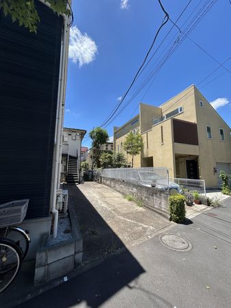 目黒区碑文谷1丁目 土地 前面道路含む外観 目黒区碑文谷1丁目 土地 前面道路含む外観