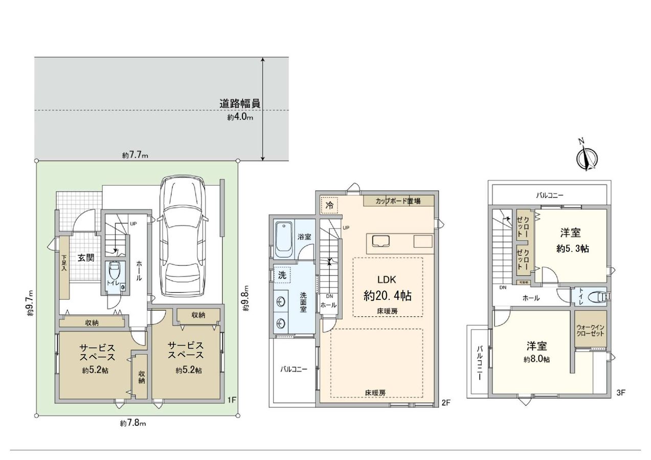 間取図(平面図)