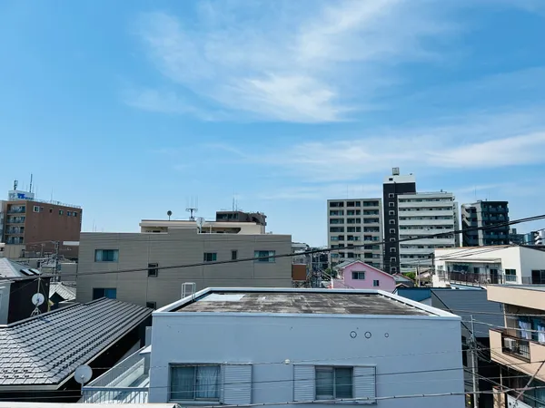 屋上ルーフバルコニー（東側撮影）